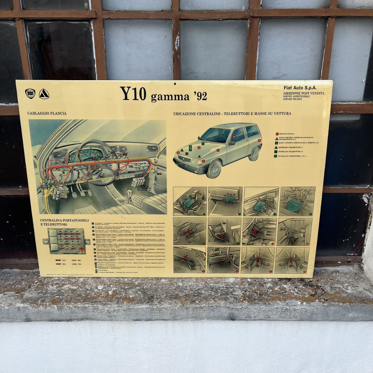 Spaccato da officina - Autobianchi Y10 | 1992