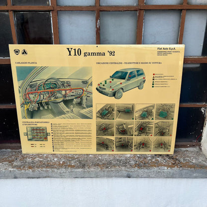Spaccato da officina - Autobianchi Y10 | 1992