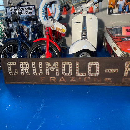 Insegna con gemme rifrangenti - Grumolo Pedemonte | Anni '30