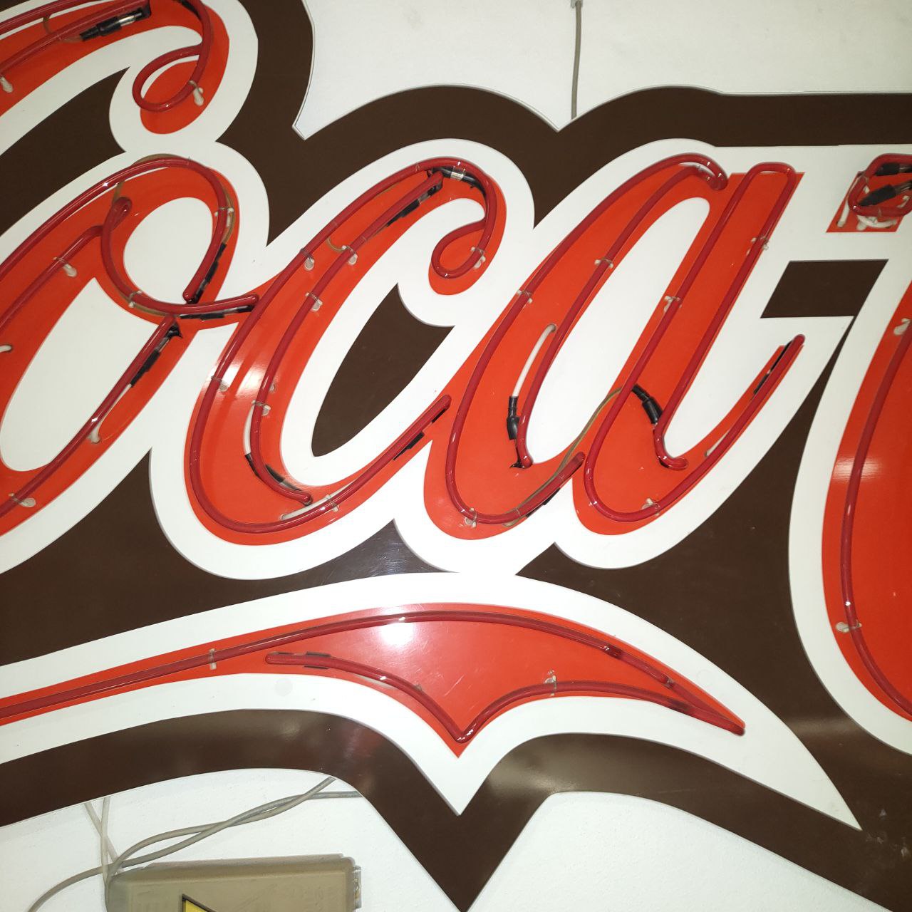 Insegna luminosa - Coca-Cola | Anni '80