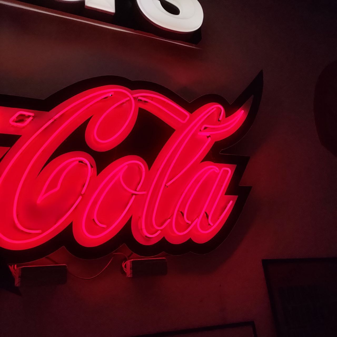 Insegna luminosa - Coca-Cola | Anni '80