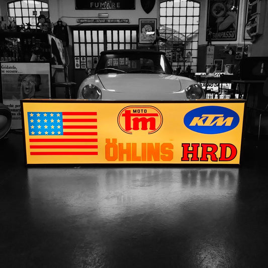 Insegna luminosa - KTM, HRD, Öhlins, Moto TM Racing