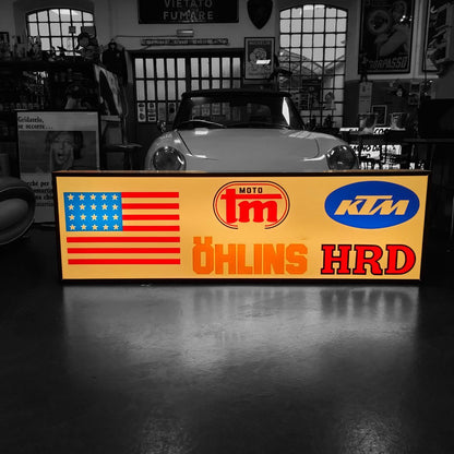 Insegna luminosa - KTM, HRD, Öhlins, Moto TM Racing