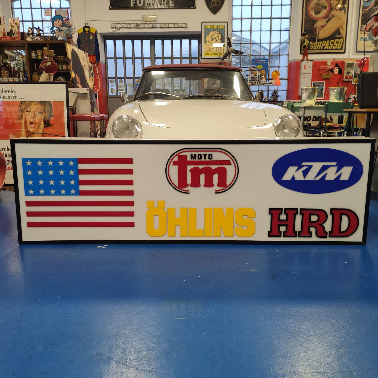 Insegna luminosa - KTM, HRD, Öhlins, Moto TM Racing