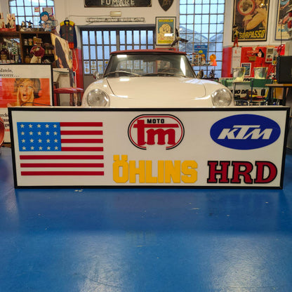 Insegna luminosa - KTM, HRD, Öhlins, Moto TM Racing