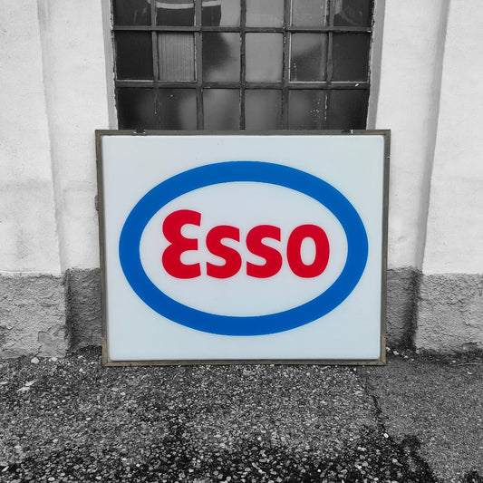 Insegna - Benzinaio ESSO | Anni '80