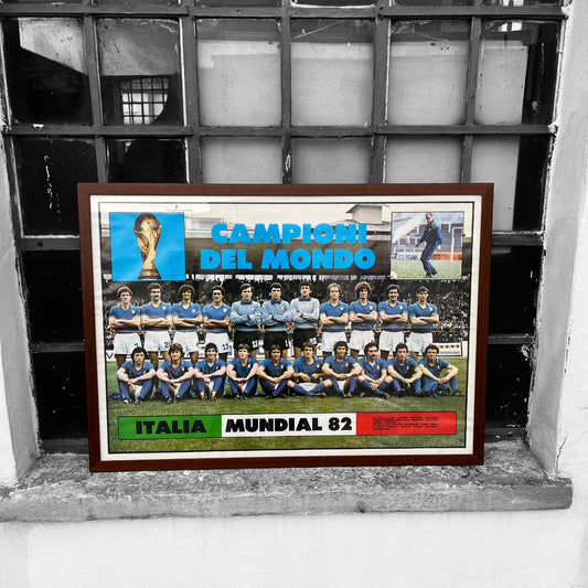 Manifesto - Campioni del Mondo, Italia Mundial '82 | Anni '80