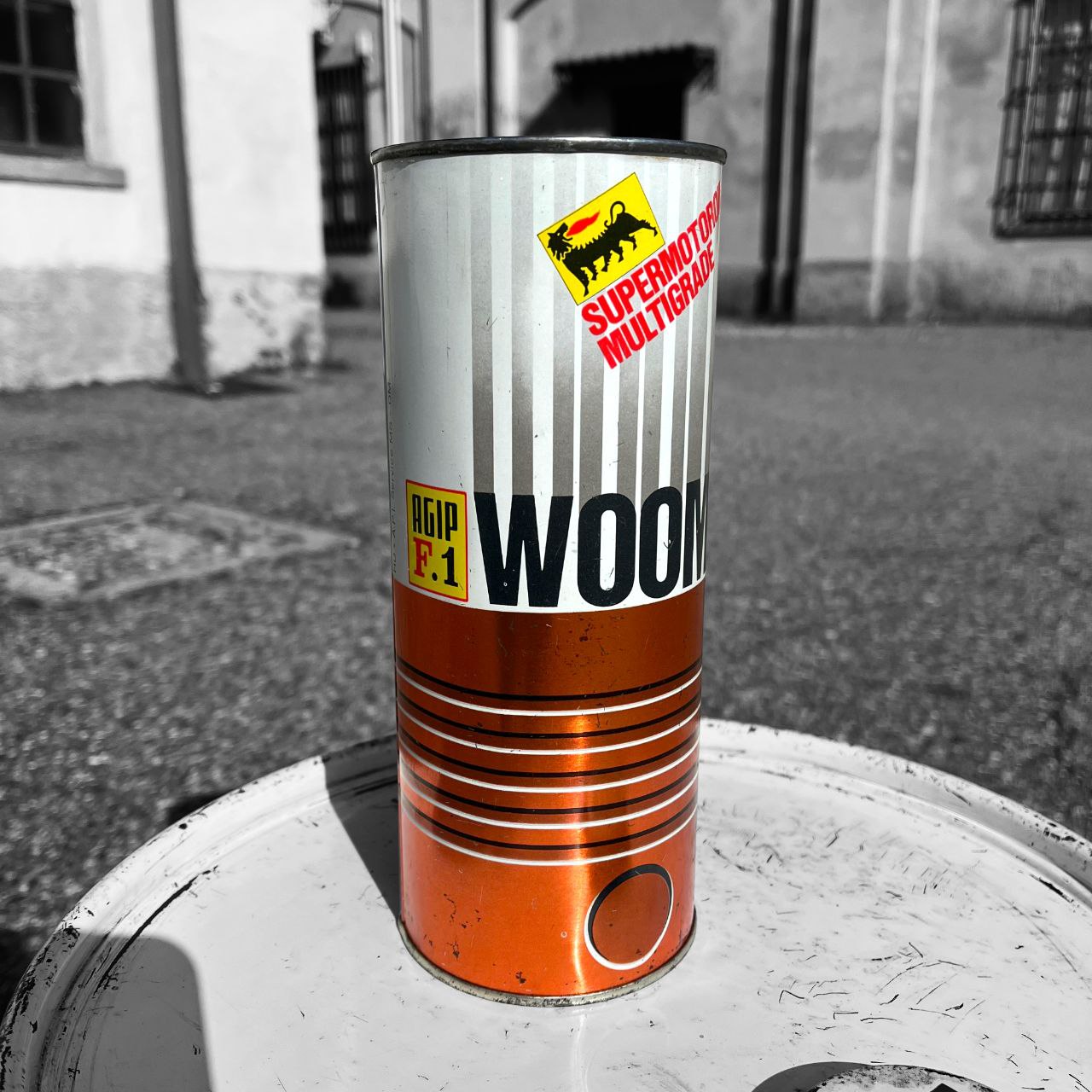 Latta olio motore - Agip F1 WOOM | Anni '70