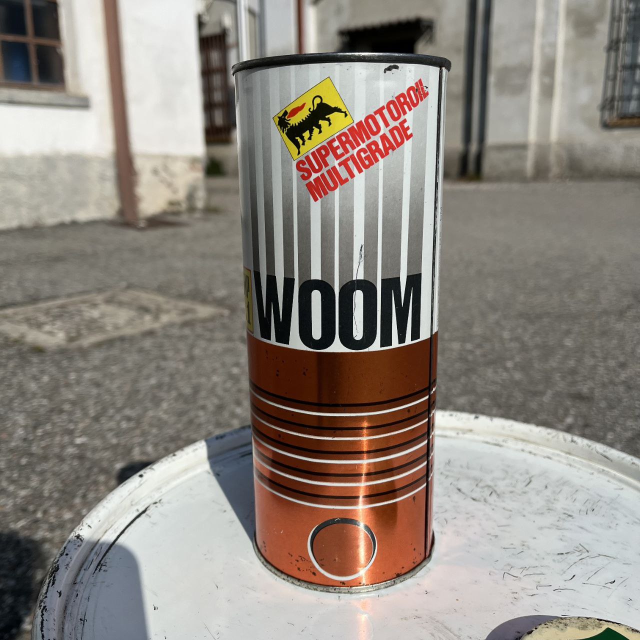 Latta olio motore - Agip F1 WOOM | Anni '70