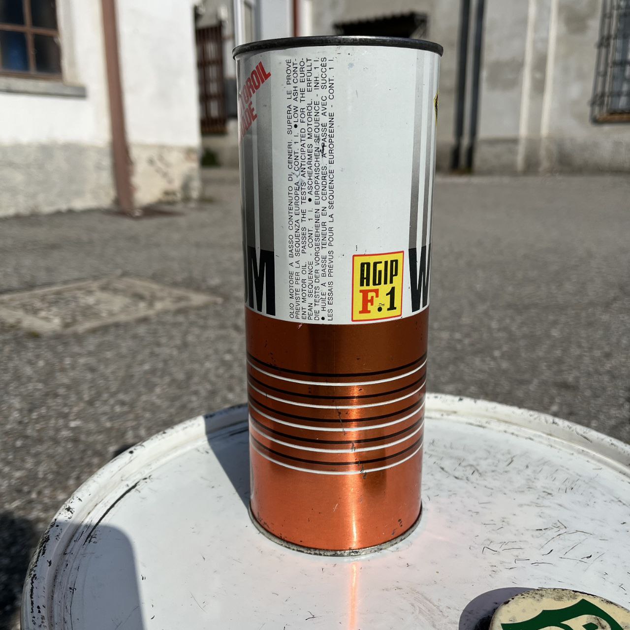 Latta olio motore - Agip F1 WOOM | Anni '70