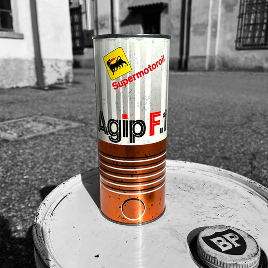 Latta olio motore - Agip F1 Supermotoroil | Anni '70