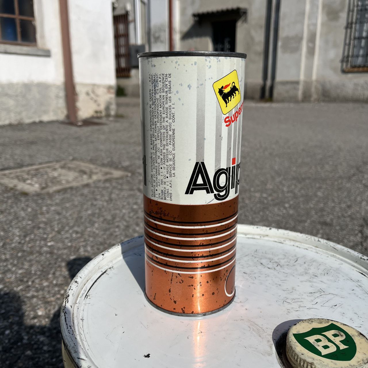 Latta olio motore - Agip F1 Supermotoroil | Anni '70