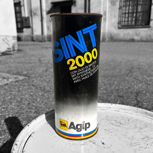 Latta olio motore - Agip SINT 2000 | Anni '70