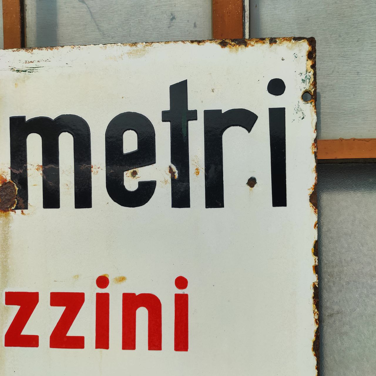 Insegna smaltata - Magazzini Standa | Anni '60