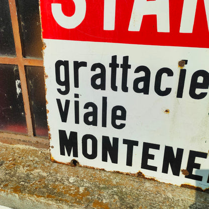 Insegna smaltata - Magazzini Standa | Anni '60