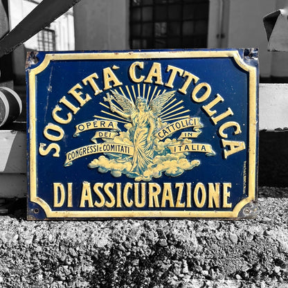 Insegna - Società Cattolica di Assicurazione | Anni '20