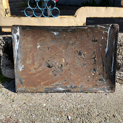 Targa smaltata - Fabbrica di Acque Gazose e Ghiaccio Artificiale | Anni '30