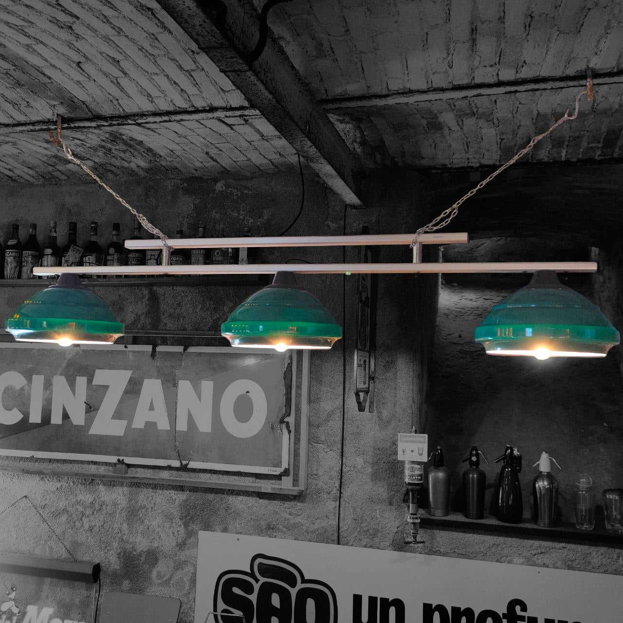 Lampadario da Biliardo | Anni '80