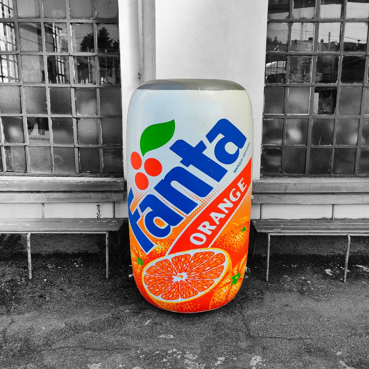 Gonfiabile promozionale - Fanta Orange | Anni '80