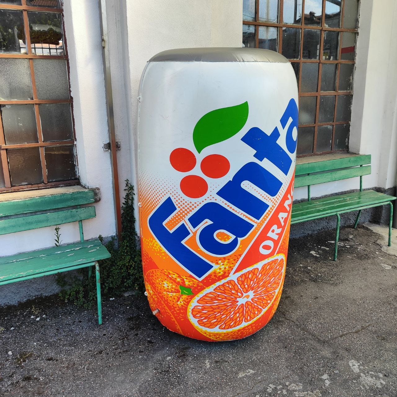 Gonfiabile promozionale - Fanta Orange | Anni '80