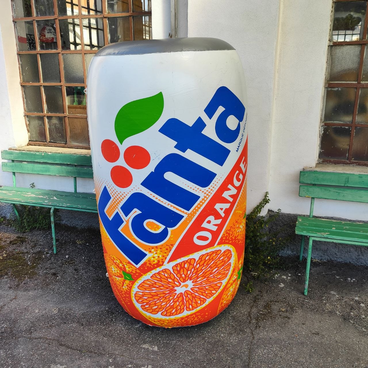 Gonfiabile promozionale - Fanta Orange | Anni '80
