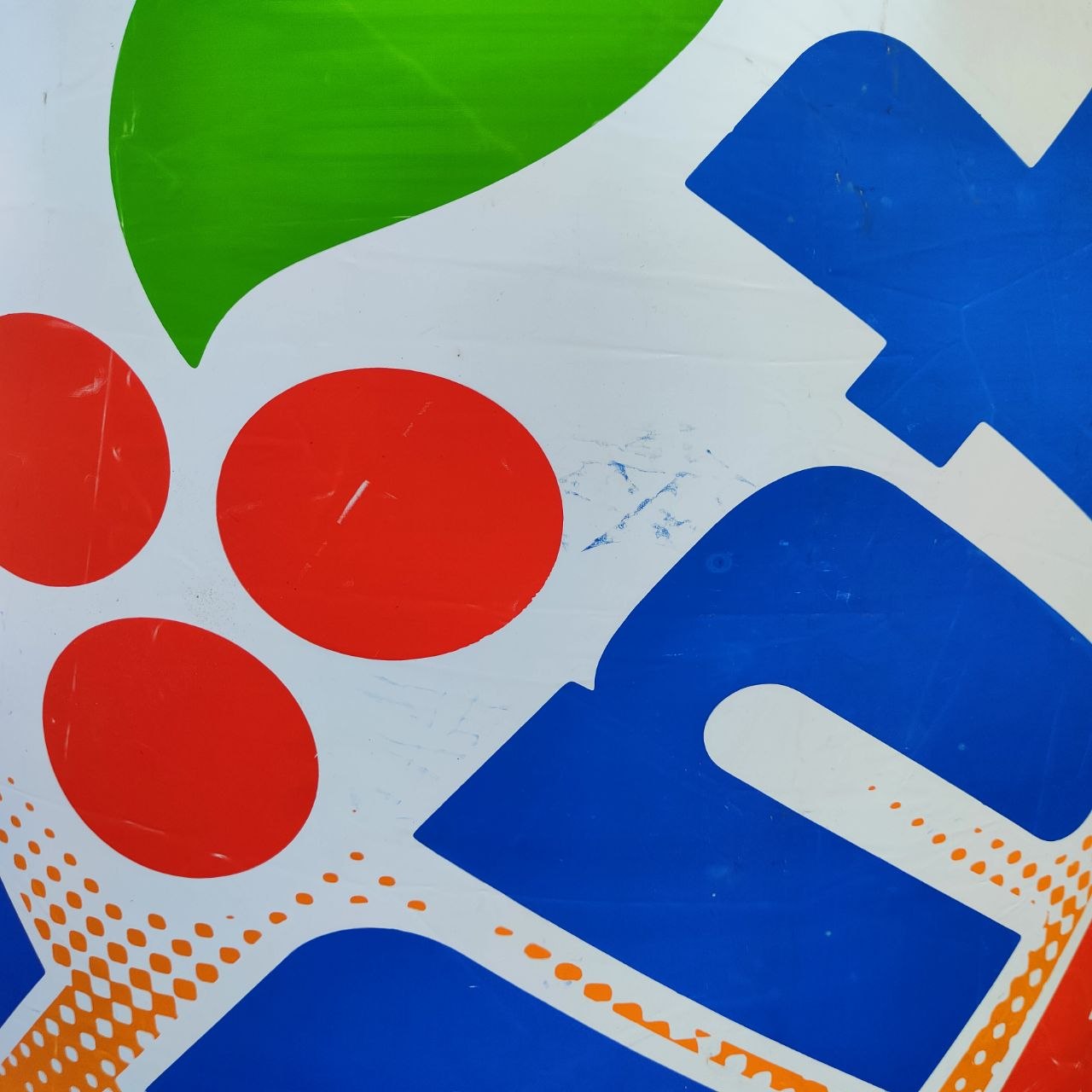 Gonfiabile promozionale - Fanta Orange | Anni '80
