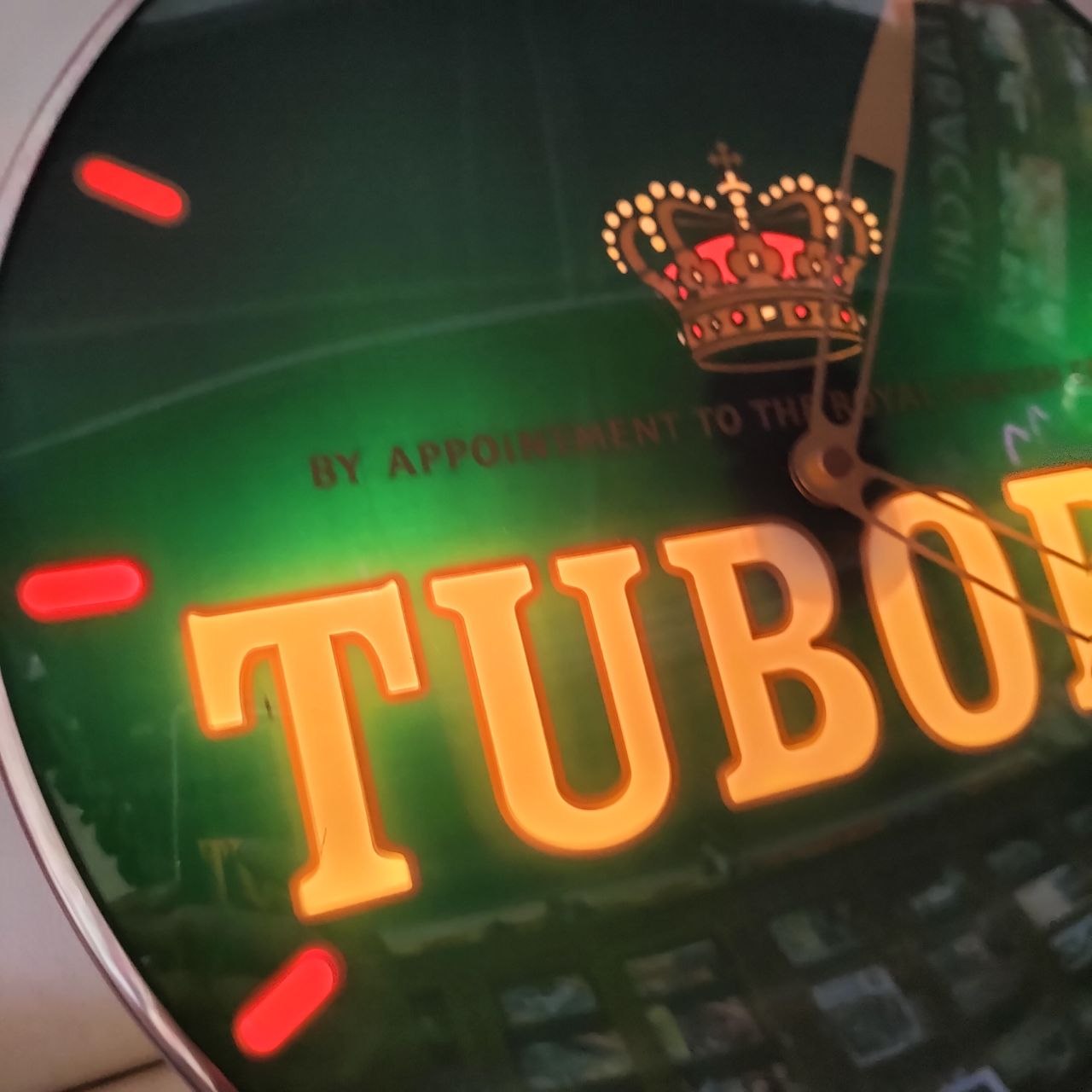 Orologio luminoso - Birra Tuborg