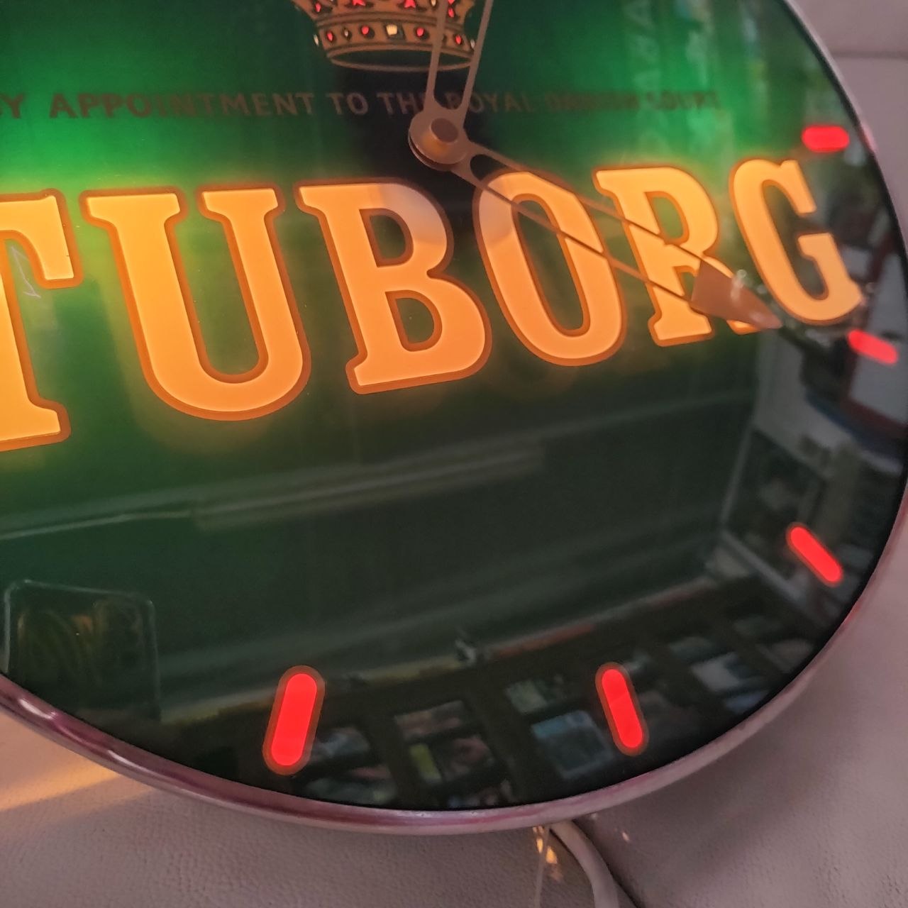 Orologio luminoso - Birra Tuborg