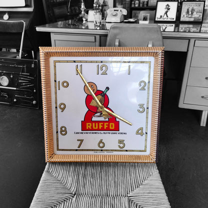 Orologio Pubblicitario - Ruffo Soave | Anni '50
