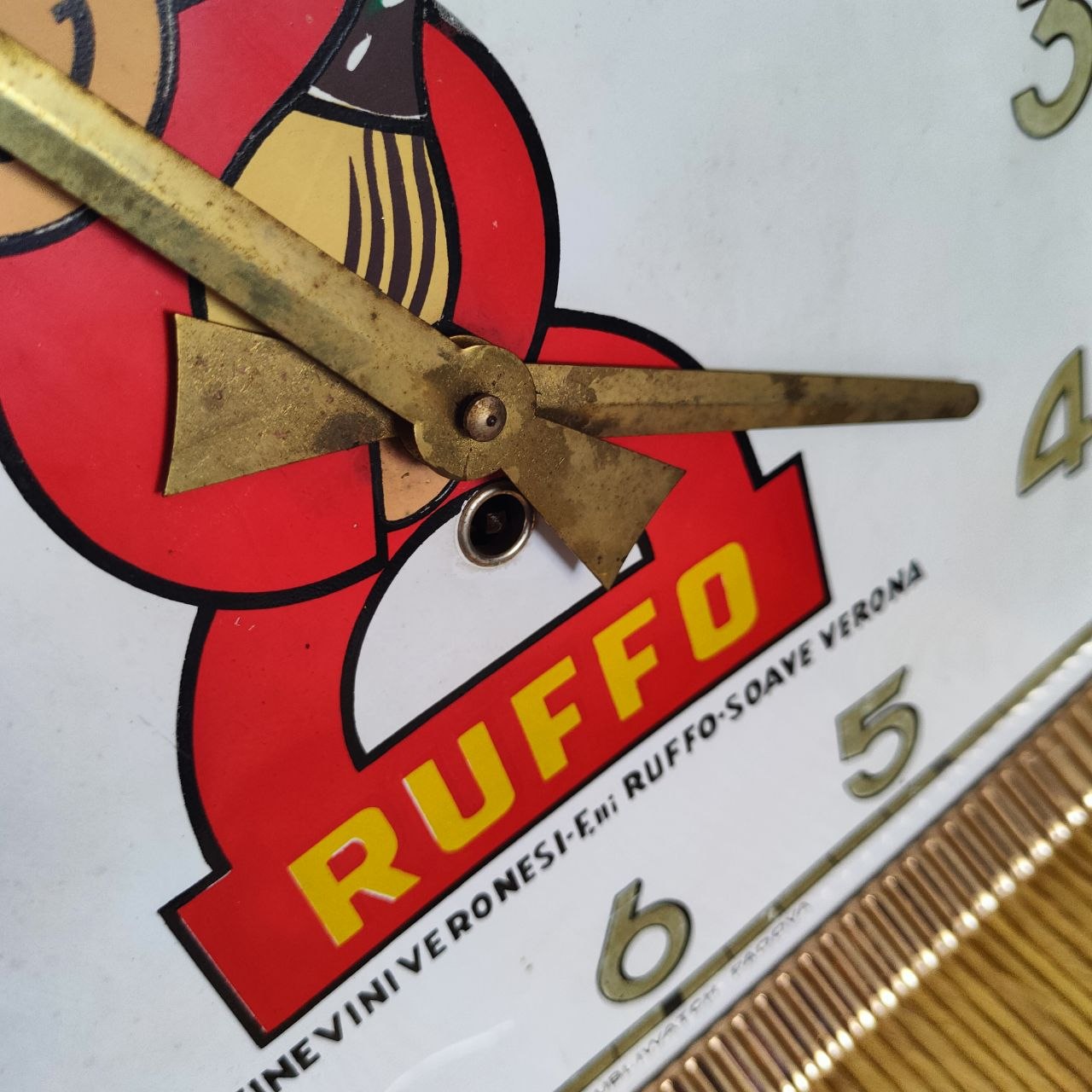 Orologio Pubblicitario - Ruffo Soave | Anni '50