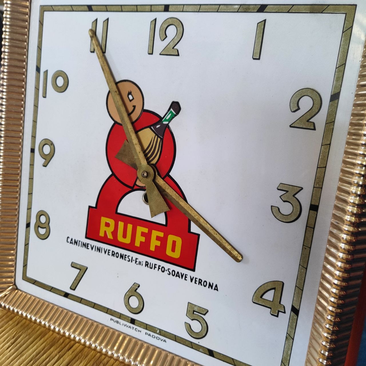 Orologio Pubblicitario - Ruffo Soave | Anni '50