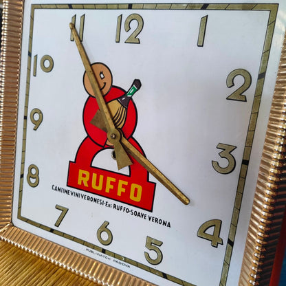 Orologio Pubblicitario - Ruffo Soave | Anni '50