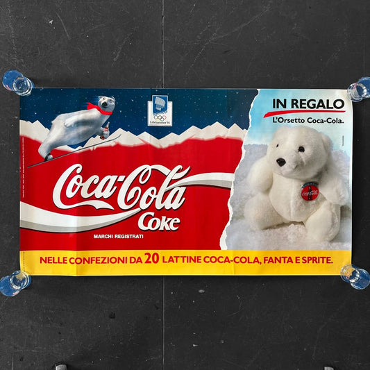 Adesivo pubblicitario - Coca-Cola Olimpiadi Invernali 1994