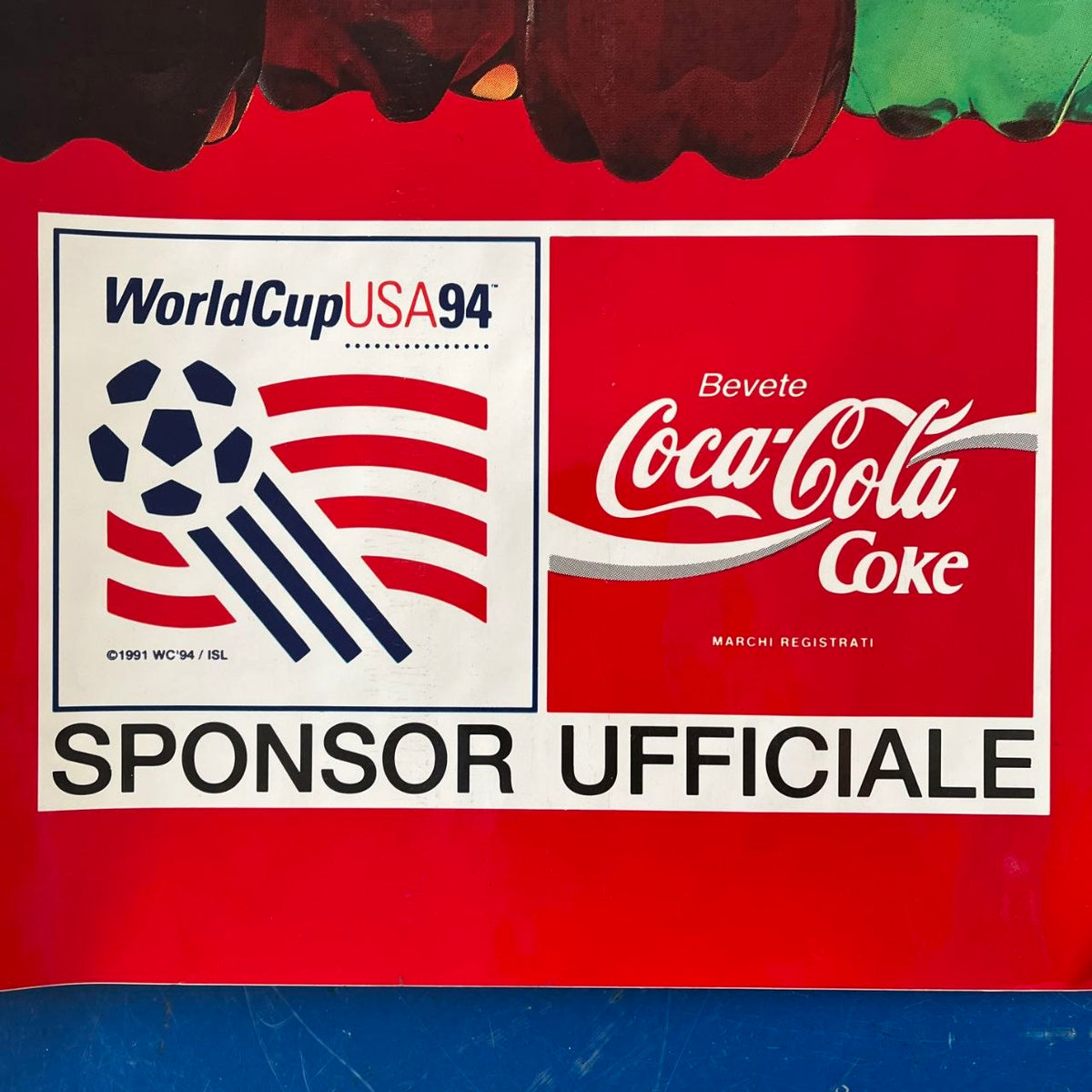 Adesivo pubblicitario - Coca-Cola Fanta Sprite USA '94
