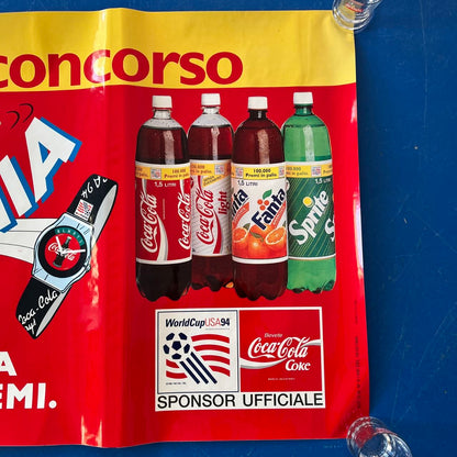 Adesivo pubblicitario - Coca-Cola Fanta Sprite USA '94