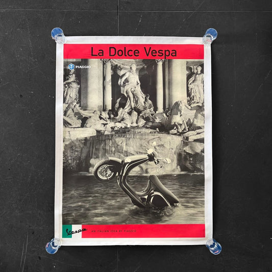 Manifesto pubblicitario - Piaggio, La Dolce Vespa | Anni '90