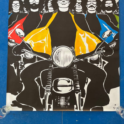 Manifesto pubblicitario - Bemberg "la fodera che va forte" | Anni '70
