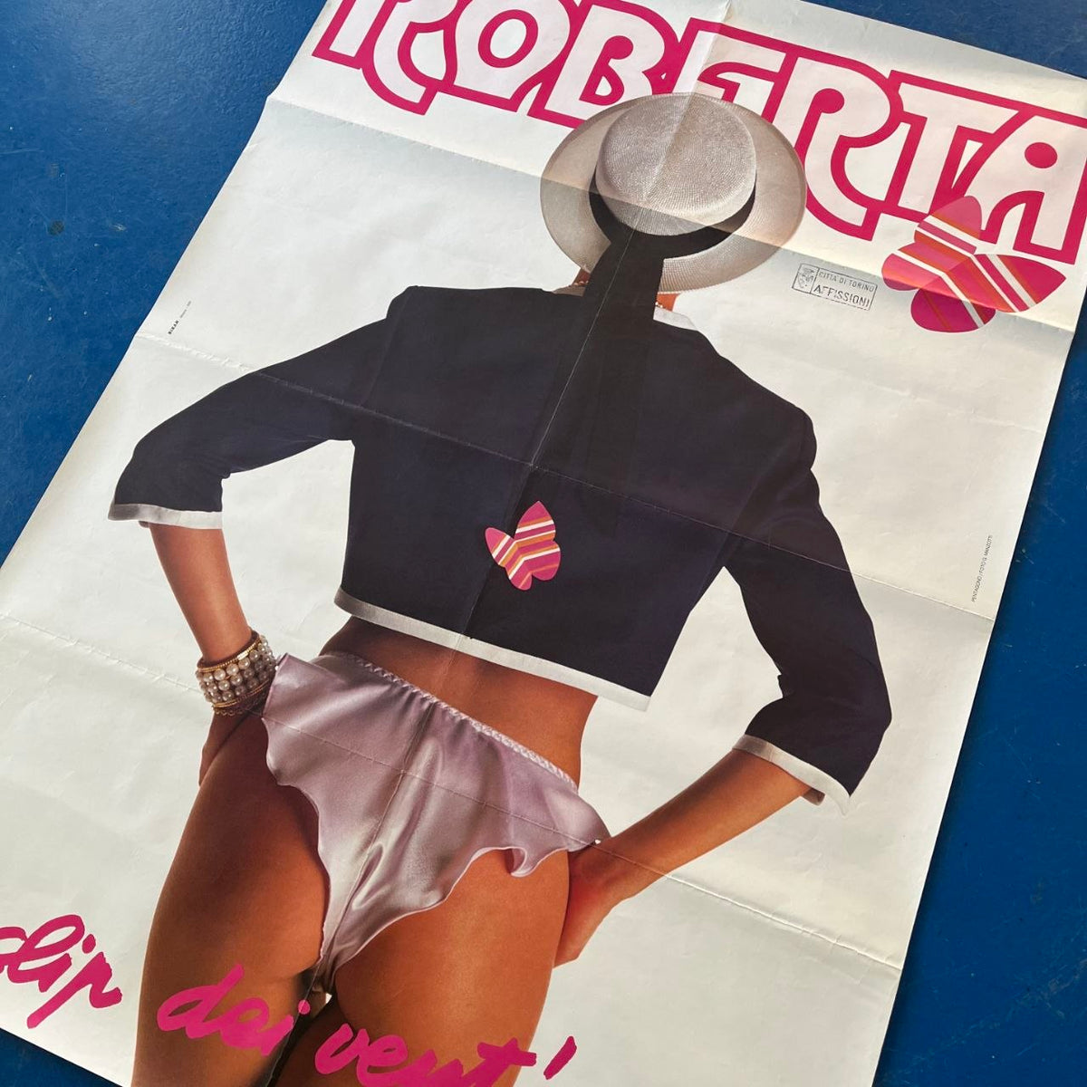 Manifesto pubblicitario - Roberta lo Slip dei vent'anni (1987)