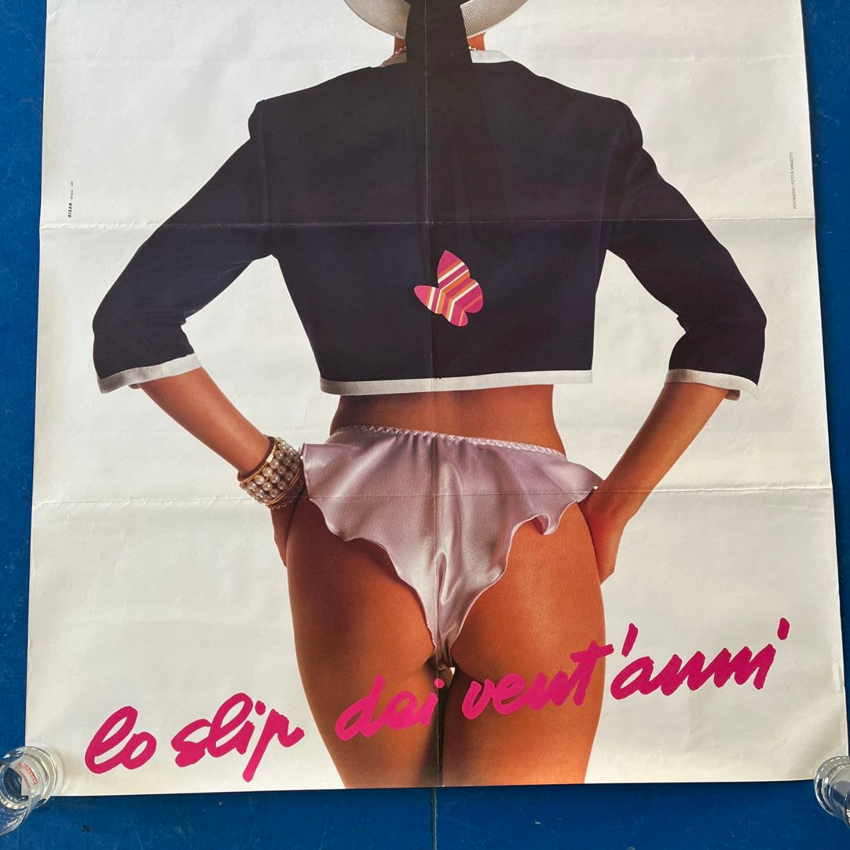 Manifesto pubblicitario - Roberta lo Slip dei vent'anni (1987)