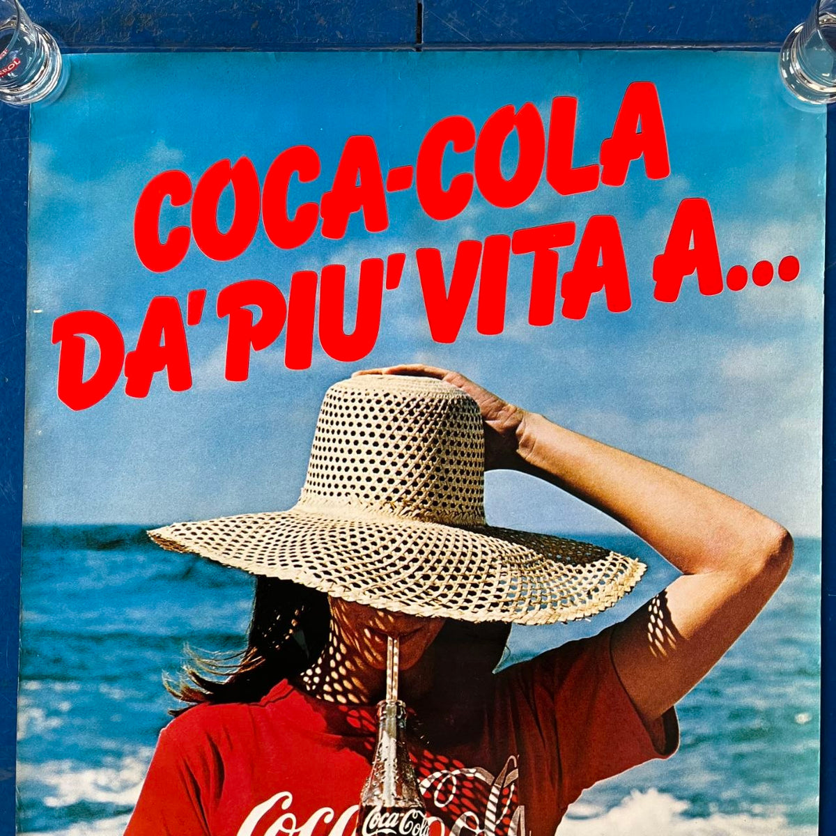 Manifesto pubblicitario - Coca-Cola da' più vita | Anni '70