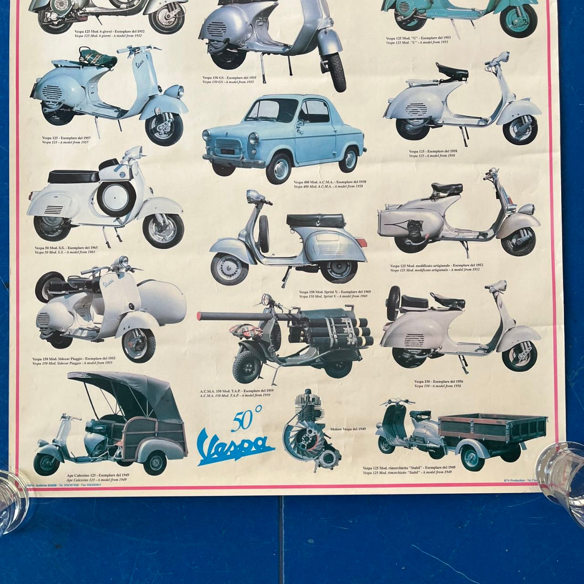 Manifesto - Vespa 50° Anniversario (1996)