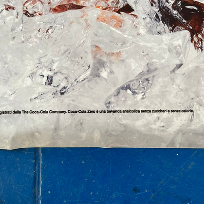 Adesivo pubblicitario - Coca-Cola Zero e Original Taste