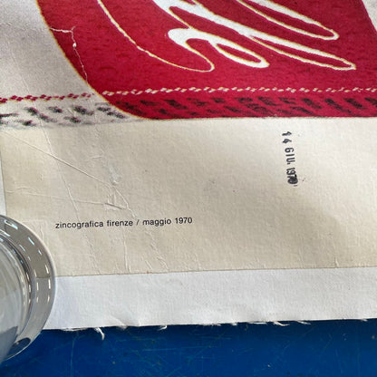 Manifesto pubblicitario - Aranciata Ferrarelle (1970)