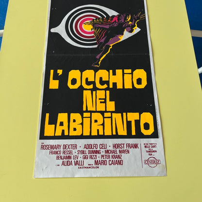 Locandina - L'occhio nel labirinto