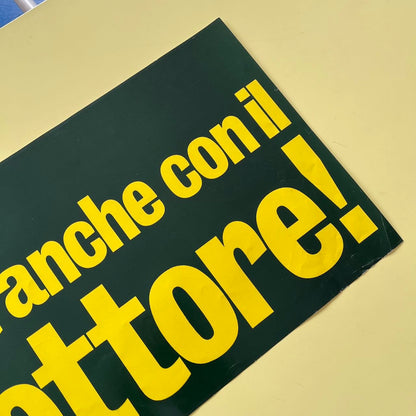 Manifesto pubblicitario - "Le Mini ora anche con il Deflettore" | Anni '70