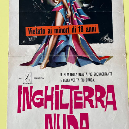Locandina - Inghilterra Nuda