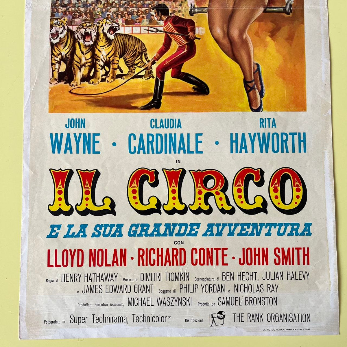 Locandina - Il Circo e la sua grande avventura