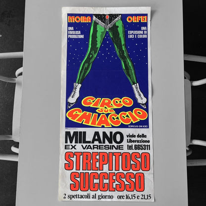Locandina - Circo sul Ghiaccio (Moira Orfei) | Anni '70