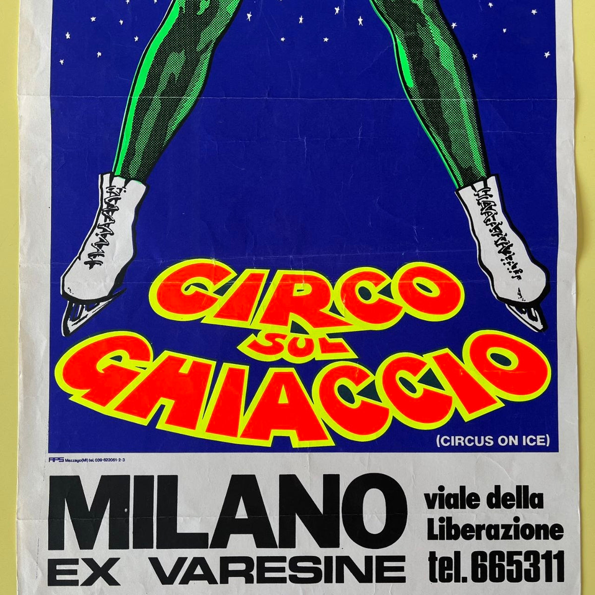 Locandina - Circo sul Ghiaccio (Moira Orfei) | Anni '70