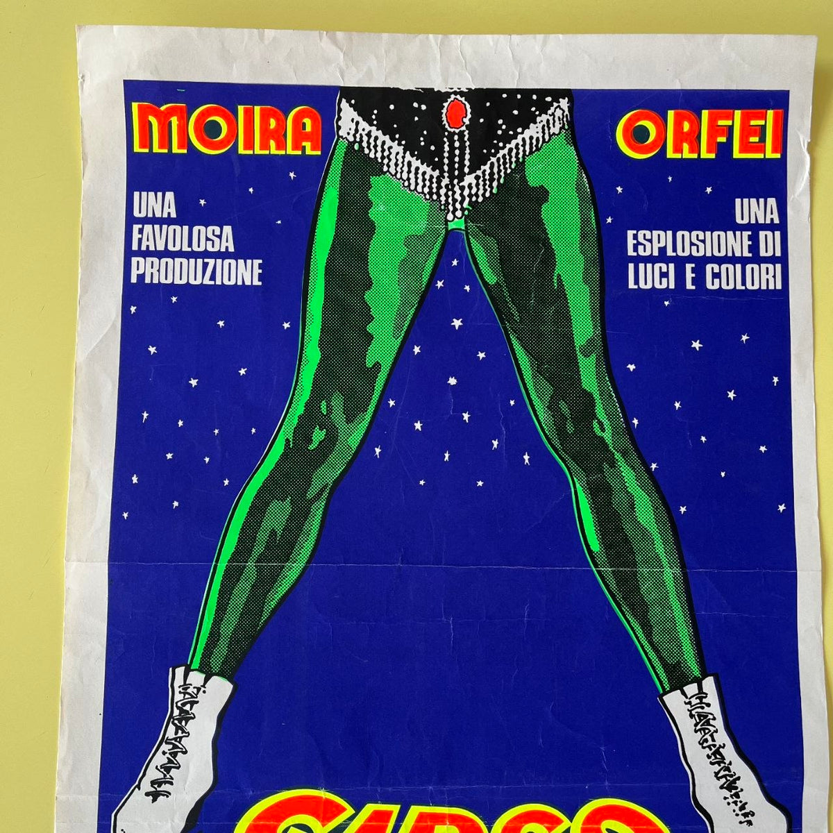 Locandina - Circo sul Ghiaccio (Moira Orfei) | Anni '70